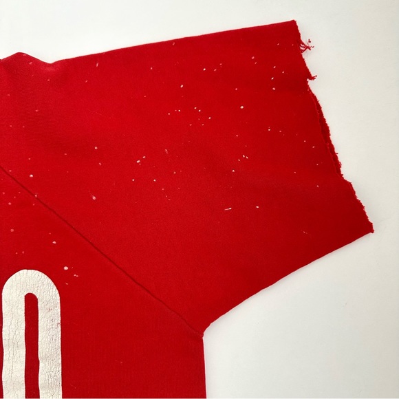 Vintage Christmas Holiday Ugly Sweater Sweatshirt Ho Ho Ho USA XL - Picture 7 of 13